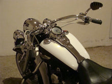 Load image into Gallery viewer, Burly Brand B28-304X Long Horn Beach 1 inch Handlebar - Harley Dimpled - Chrome
