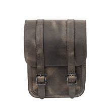Load image into Gallery viewer, Swingarm Bag Straight Brown 10 Ltr fits Harley-Davidson Softail
