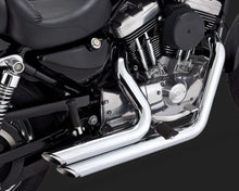 Load image into Gallery viewer, Vance &amp; Hines Shortshots Staggered Exhaust Chrome 1999-2003 Sportster
