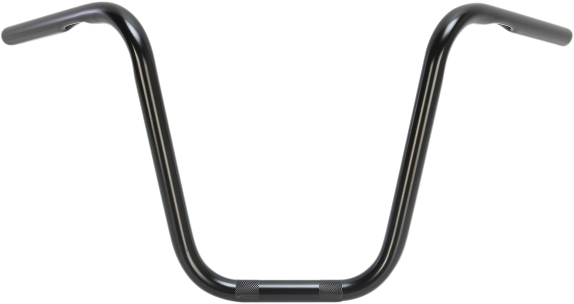 12 inch Ape Hanger Black 1 inch (25mm) Motorcycle Handlebars - EMGO 07-93431B